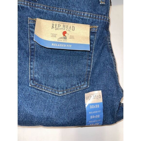 RedHead Relaxed Fit Jeans Straight Leg Men Size 32 x 32 Lot of 4 NWT - Picture 2 of 5